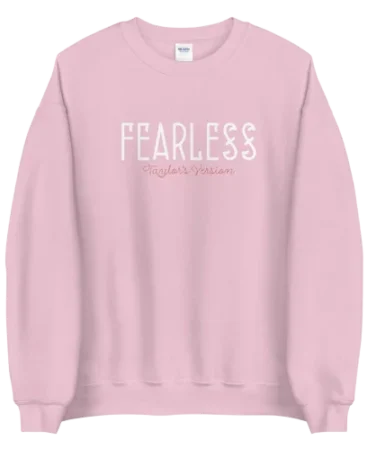 Fearless Taylor Swift Pink Sweatshirt