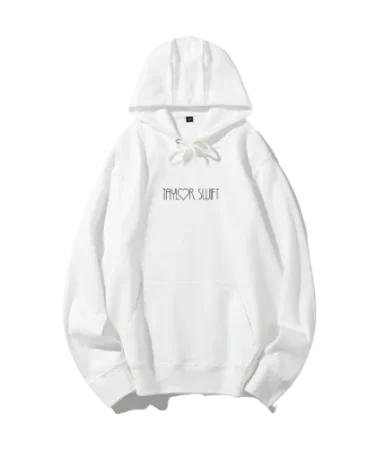 Taylor Swift The Eras Tour Heart Photo Hoodie White