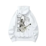 Taylor Swift The Eras Tour Heart Photo Hoodie White