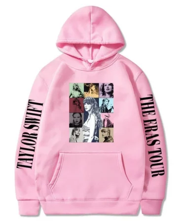 Taylor Swift The Eras Tour Pink Hoodie