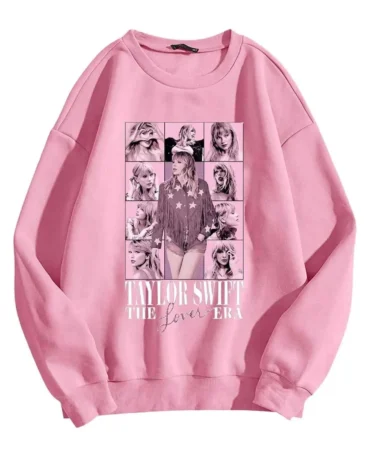 Taylor Swift The Eras Tour Pink Sweatshirt